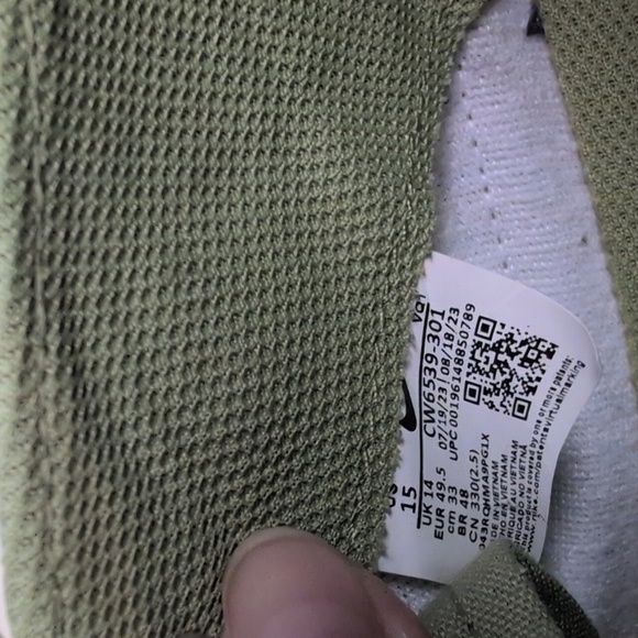 Nike Court Legacy Canvas 'Alligator' Men's Sneaker Size 15 EUC - Picture 10 of 10